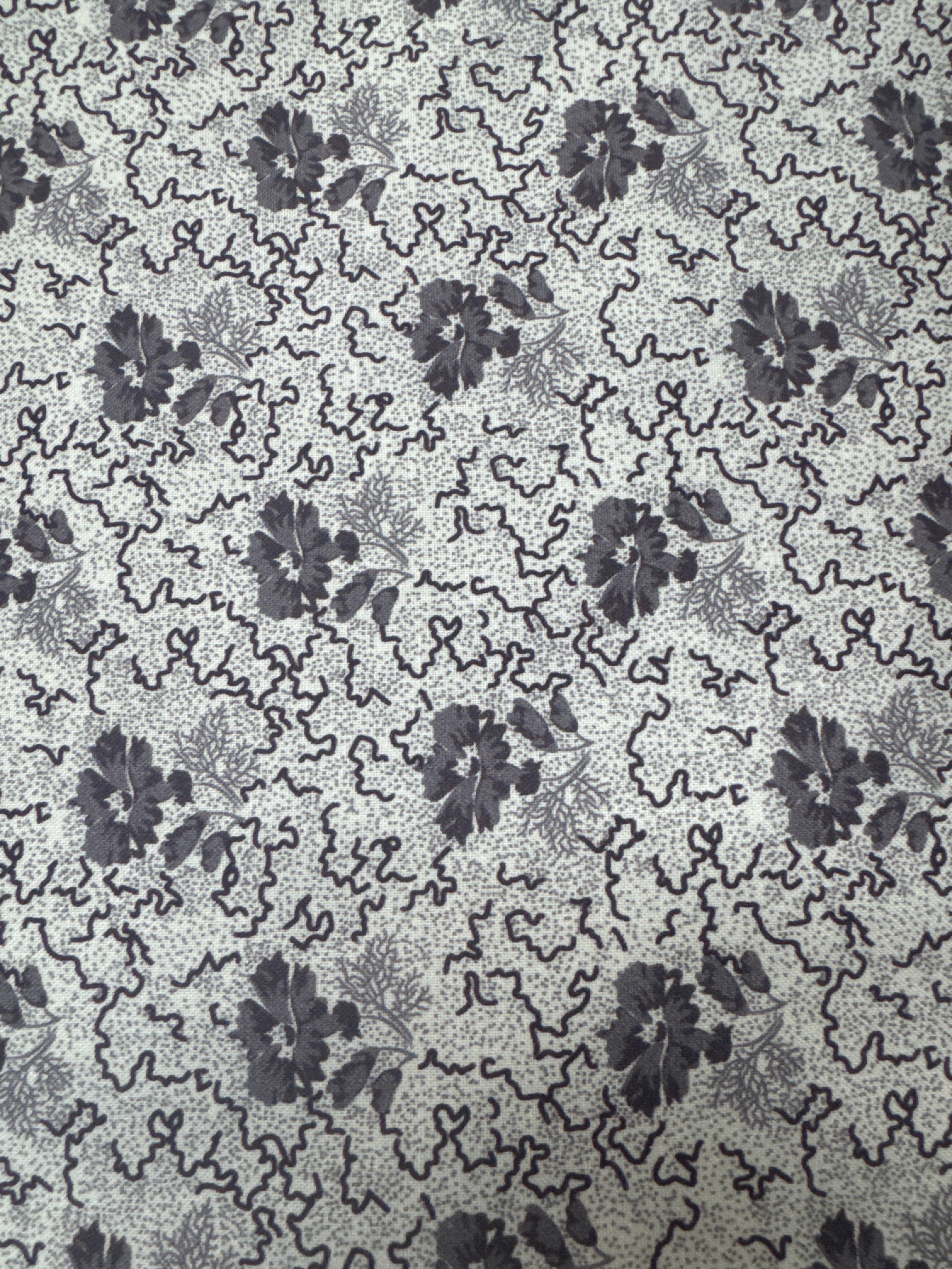 Purple Daisies floral quilting fabric by Windham Fabrics