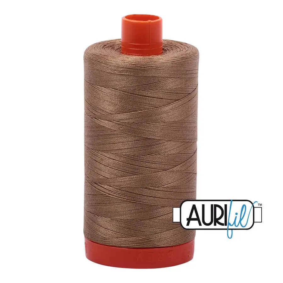 6010 Toast Aurifil Cotton 50wt