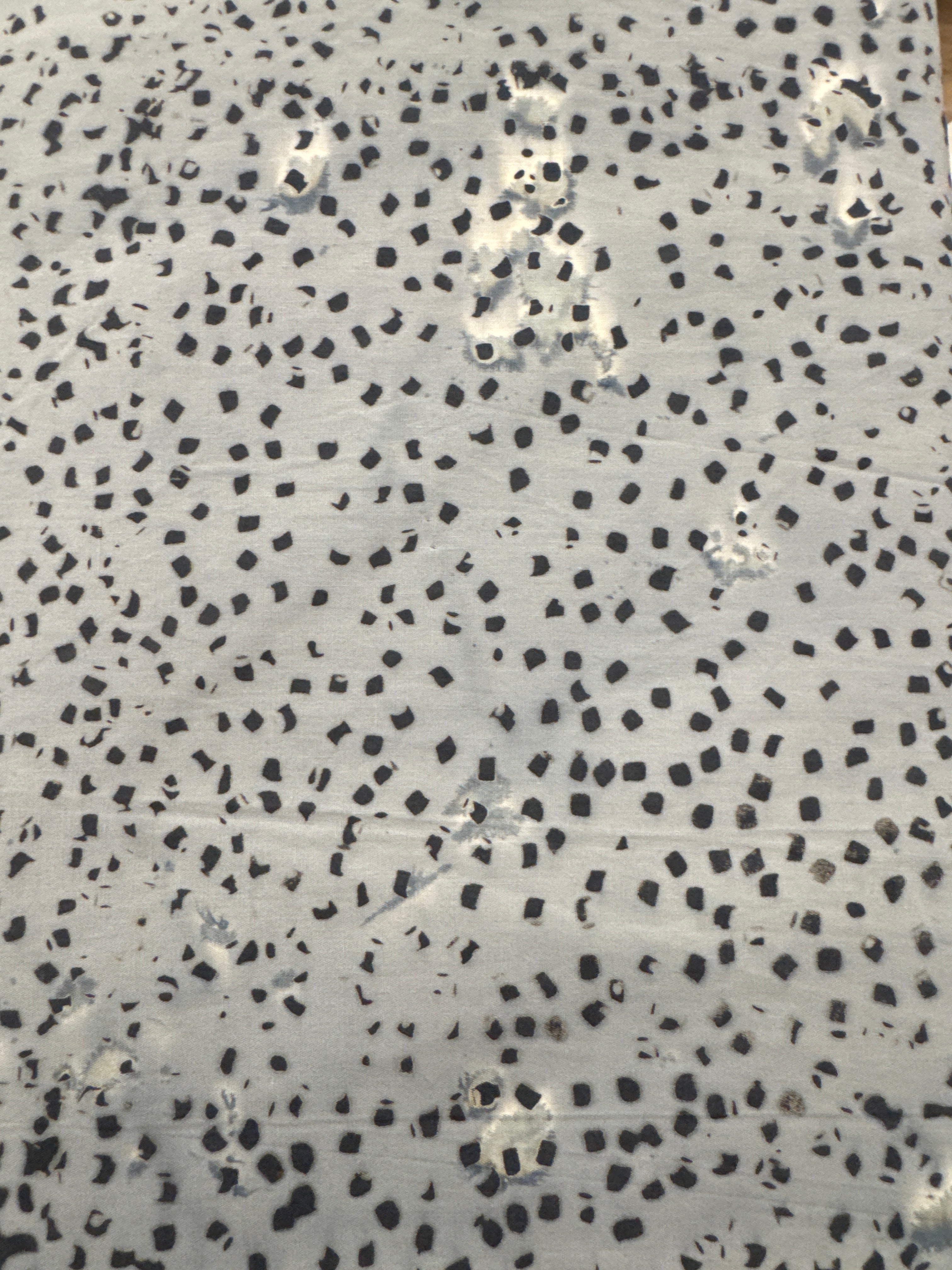 Geo Dots Grey dot quilting fabric by Andover Fabrics