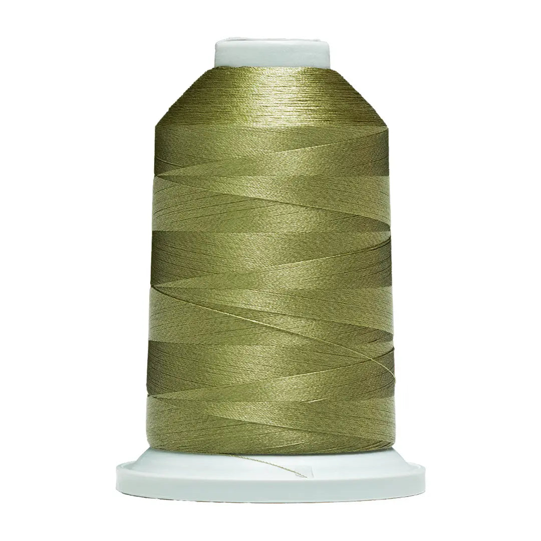 60451 Bagby Green Glide Polyester Thread - 5,500 yards King Spool - Linda's Electric Quilters