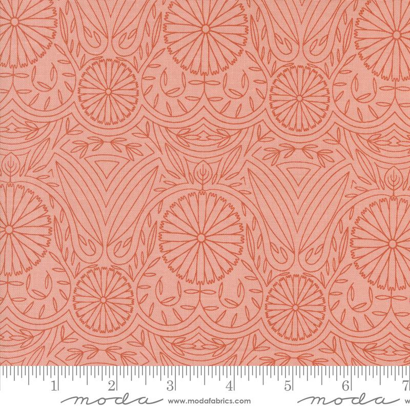 Moda Imaginary Flowers quilting cotton fabric in Blossom