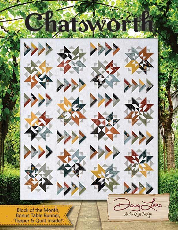 Moda Chatsworth block of the month by Doug Leko