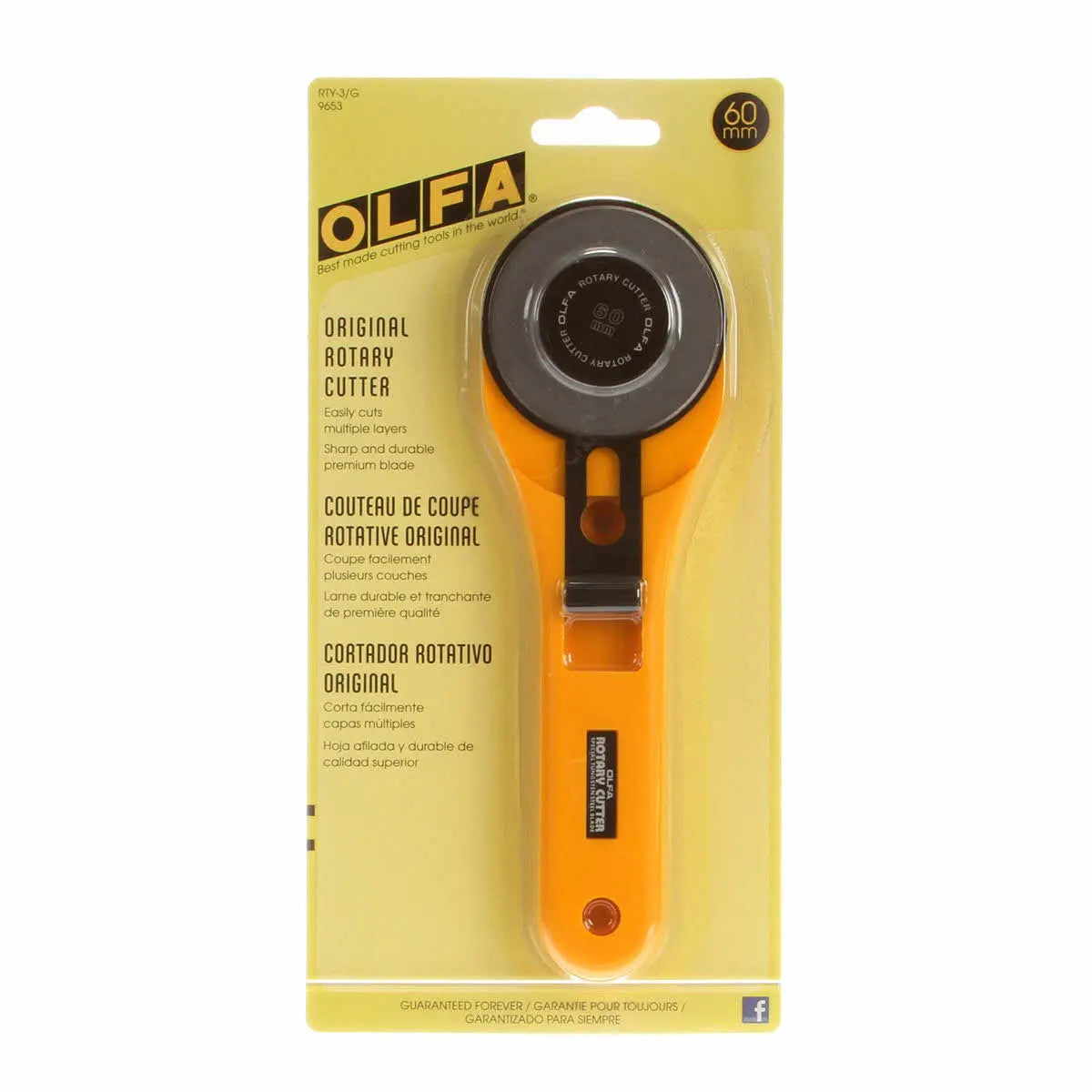 60mm X-Large Rotary Cutter - Linda's Electric Quilters