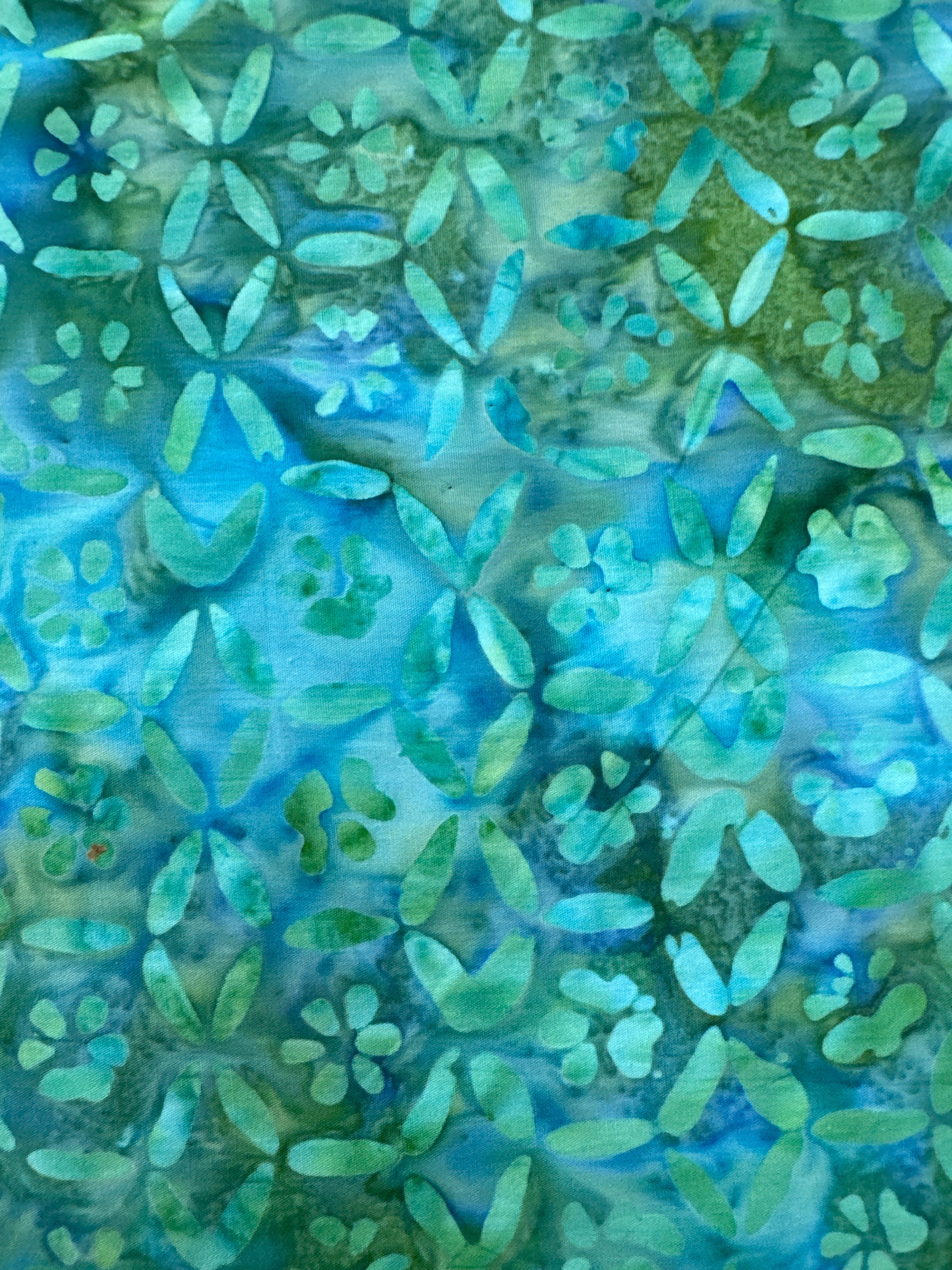 Medium Cells Dark Aqua blender quilting fabric by Andover Fabrics