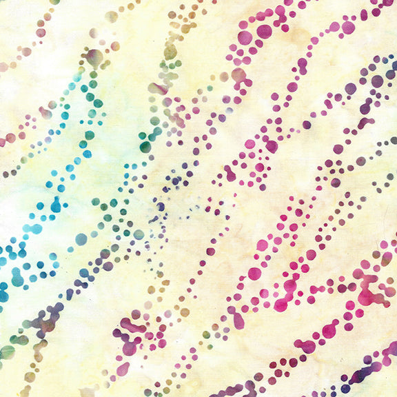Island Batik Exuberance sand ripples batik quilting fabric in Neutral Ghost