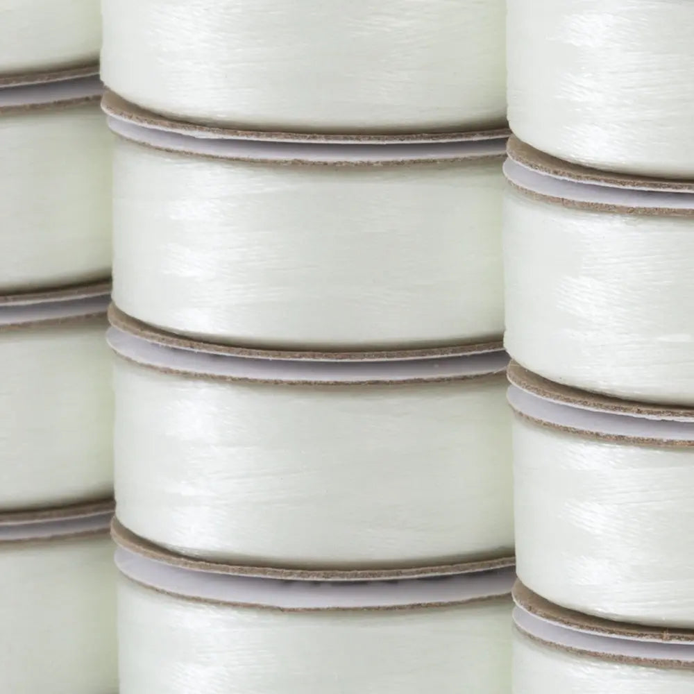 624 Natural White Super Bobs Poly 12 Pack M-Style Superior Threads