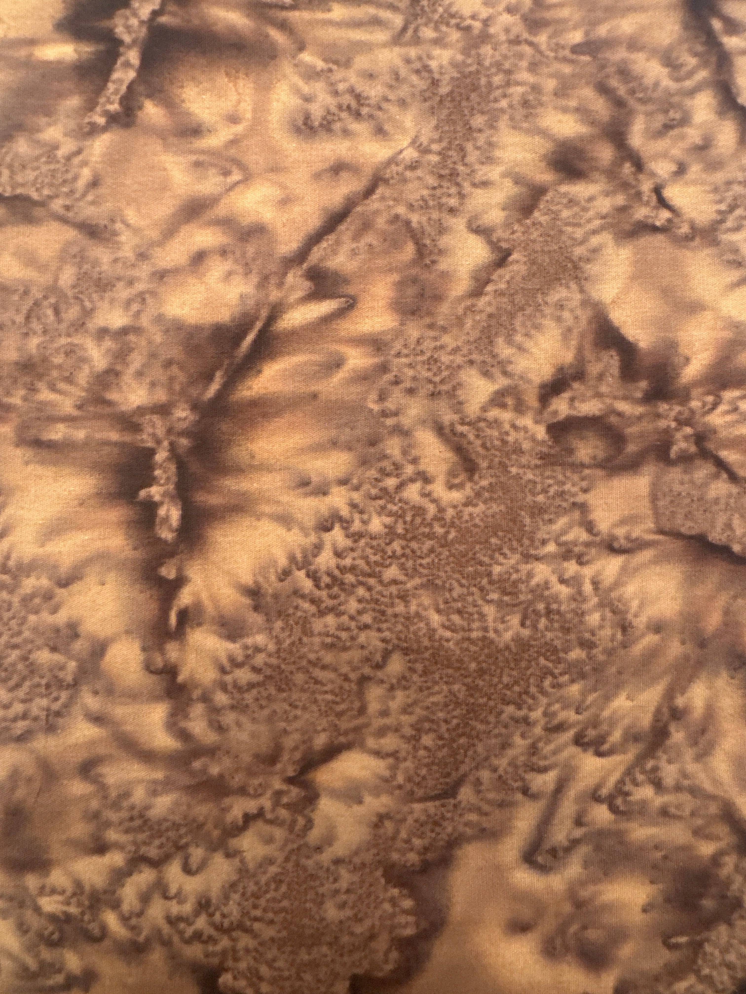 Watercolor Basic Chestnut brown blender quilting fabric by Hoffman Fabrics