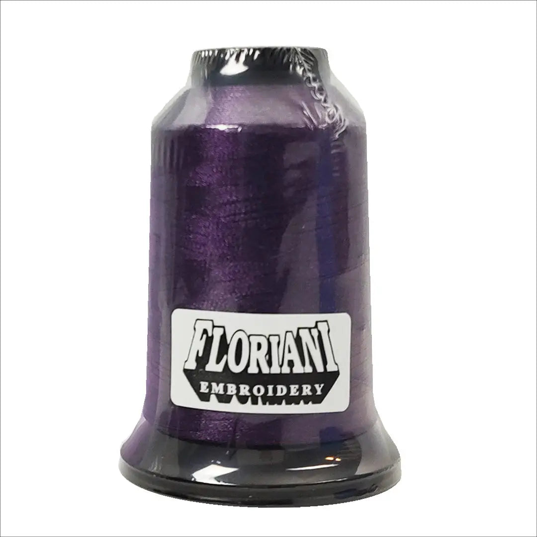 6657 DARK PURPLE Floriani Thread 40 weight 1000M Rnk Distributing