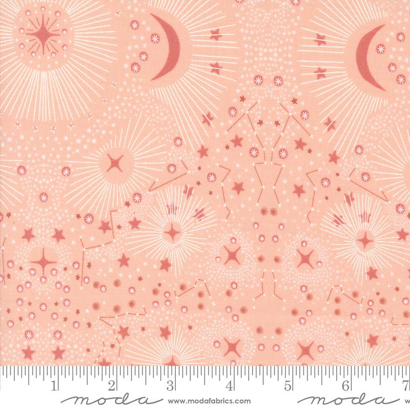 Moda Woodland Wonder quilting cotton fabric in Blush 48397