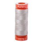 Aurifil 6725 Moondust 50wt cotton quilting thread 200m spool