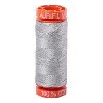 Aurifil 6726 Airstream 50wt cotton quilting thread 200m spool