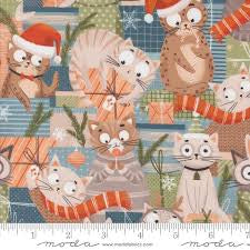 Perfect Christmas Multi quilting fabric by Moda