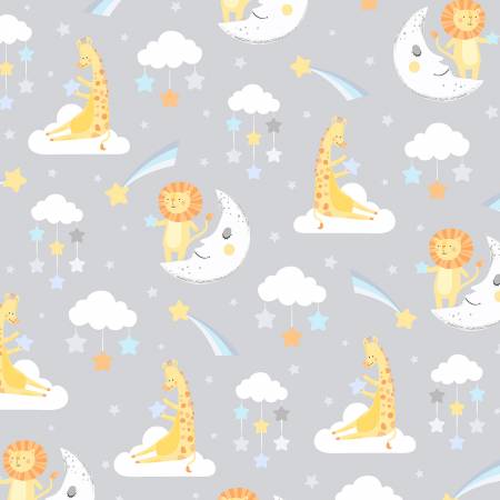 Wilmington Prints Gray Large All Over quilting fabric