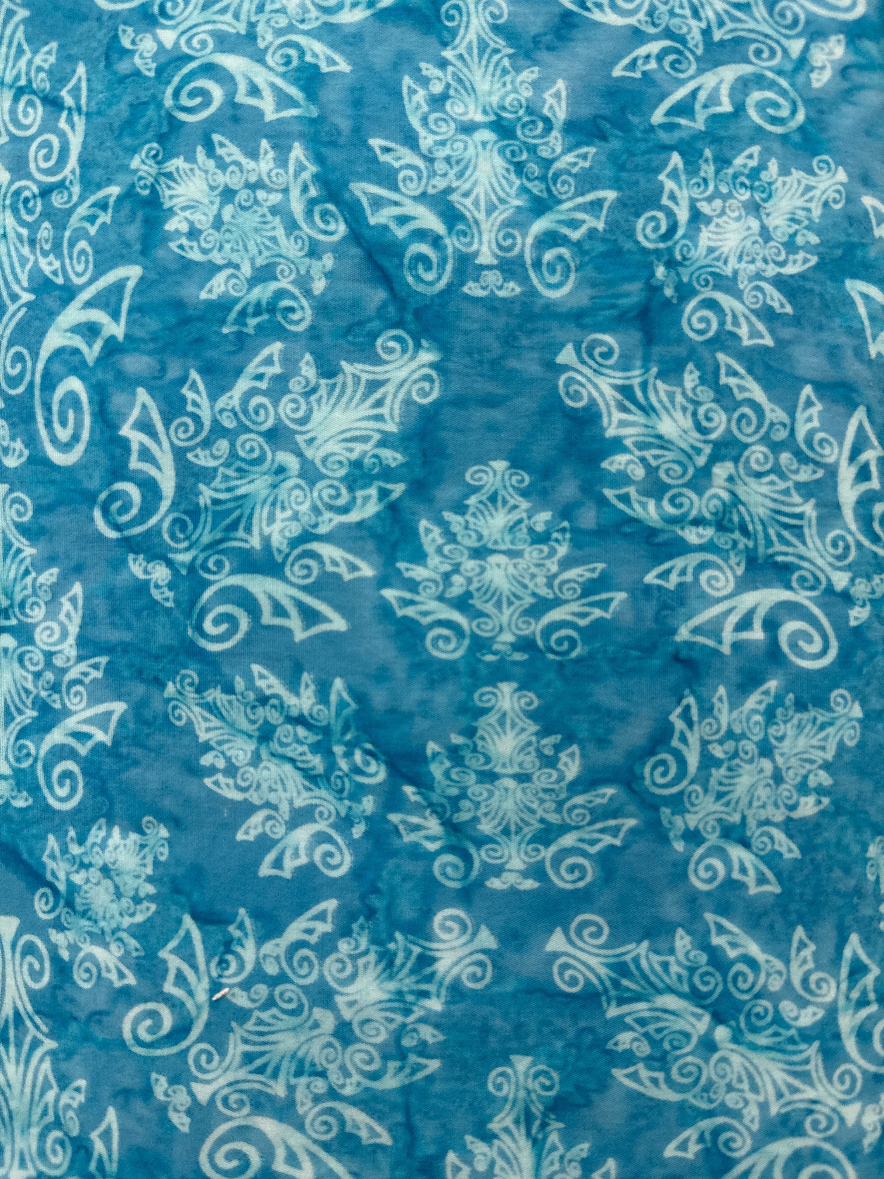 Vintique Crispy Turquoise blender quilting fabric by Blank Quilting