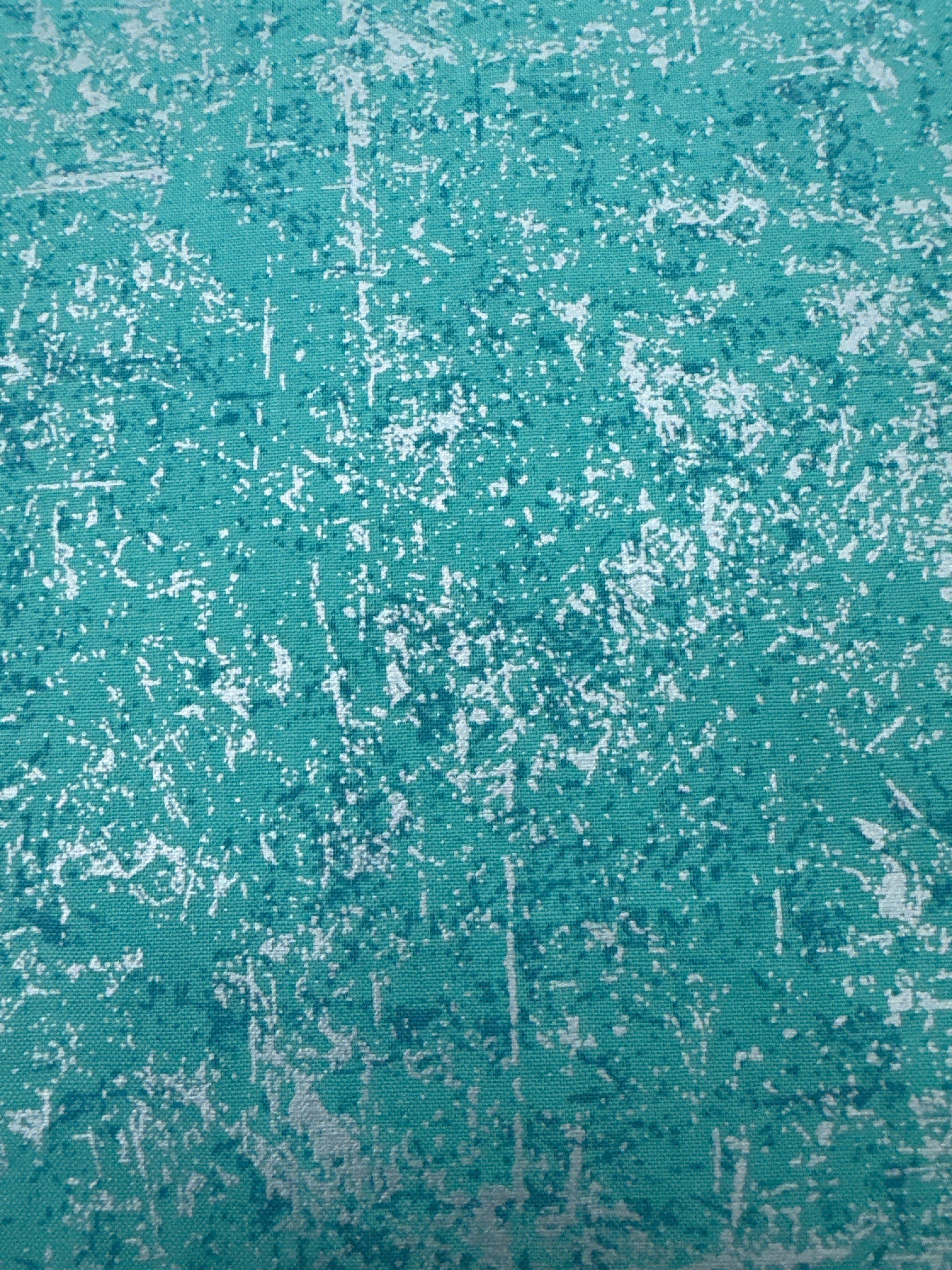 Northcott Glisten seafoam metallic blender