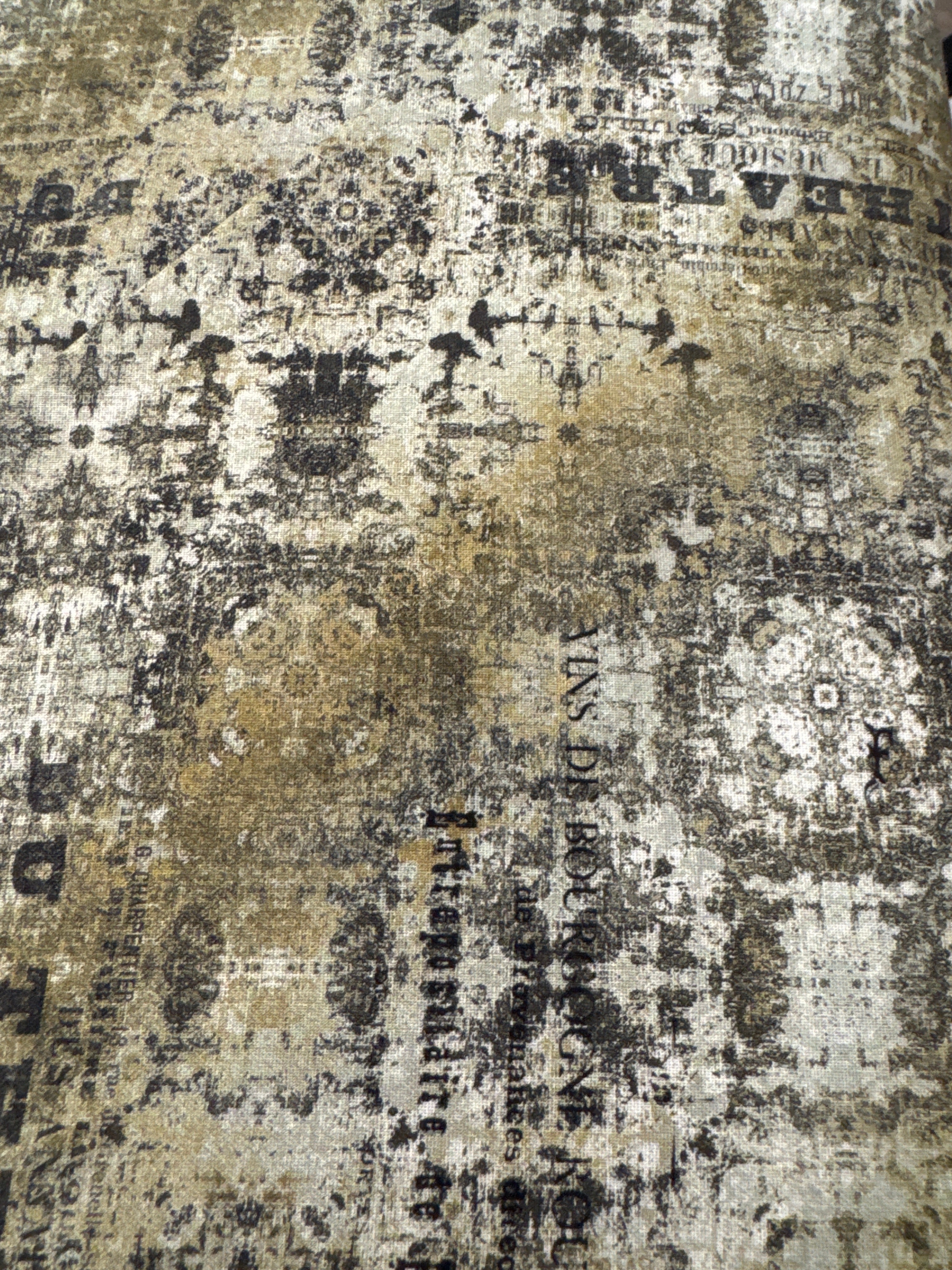 Abandoned II Du Theater novelty quilting fabric by Free Spirit