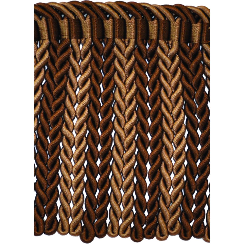 6" Bullion in Variated Gold, 5-Yard Roll - Luxury Decorative Fringe for Drapery, Upholstery and Home Decor