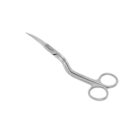 6" Double Curved Machine Embroidery Scissors - Linda's Electric Quilters