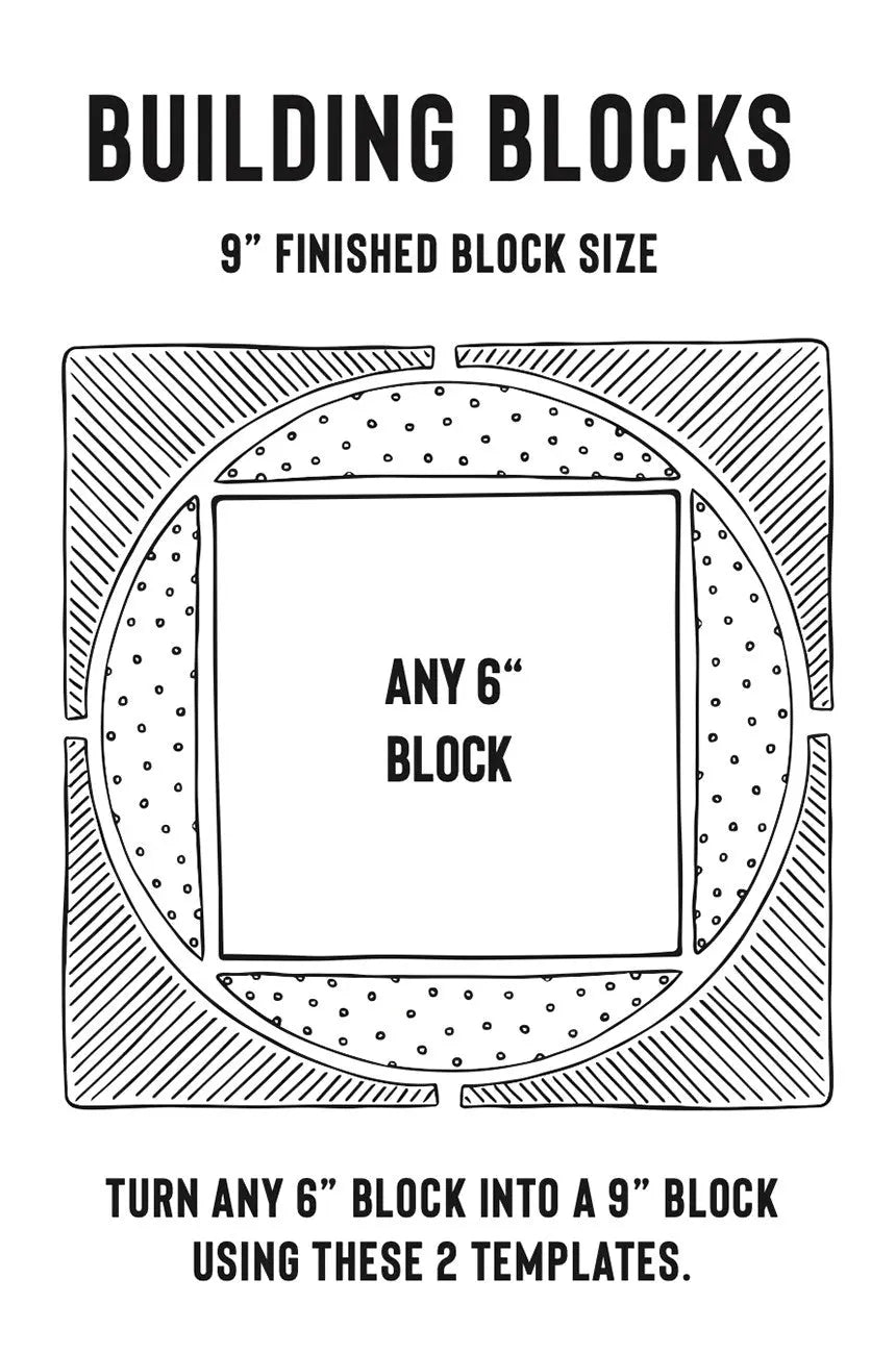 6in Building Blocks - 9in Finished