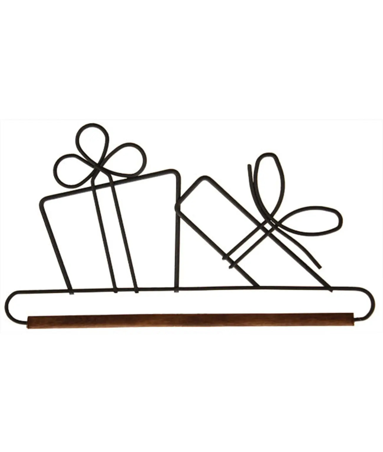 6in Gifts Dowel Holder Grey Checker Distributor