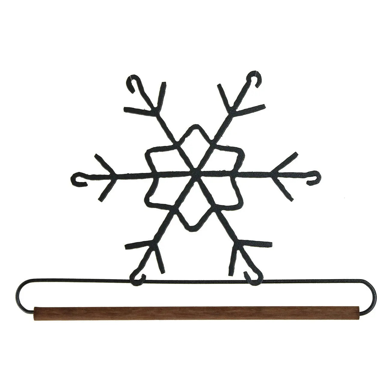 6in Snowflake Decorative Craft Hanger - Linda's Electric Quilters