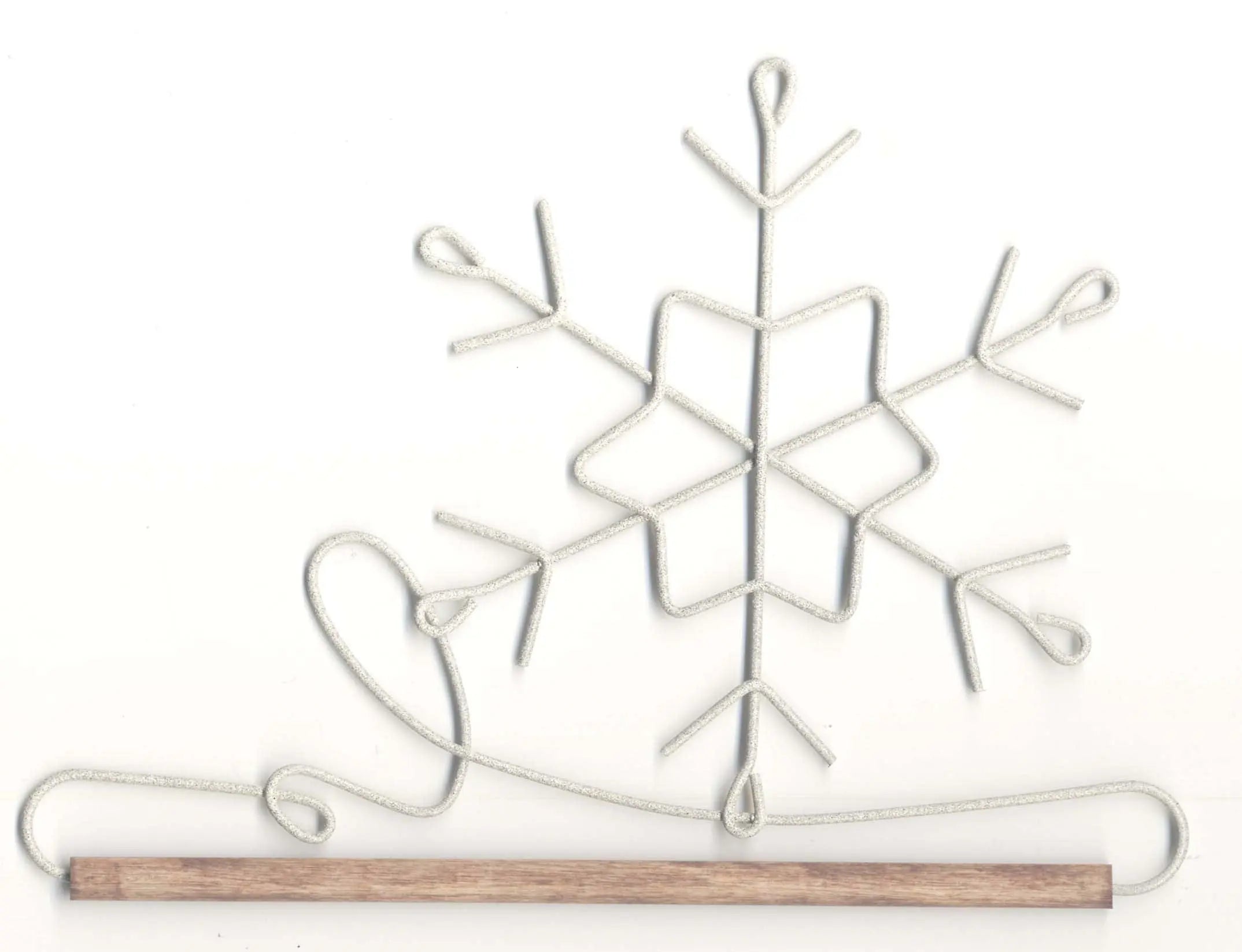 6in White Snowflake - Linda's Electric Quilters