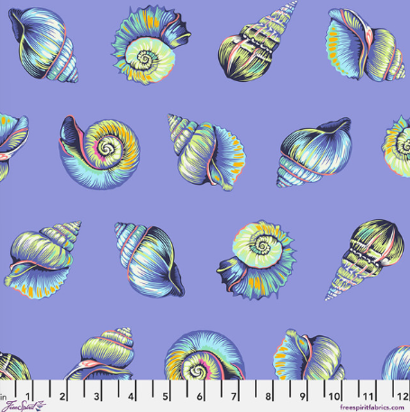 Lil Shelly Marine Floral Reef quilting fabric by Tula Pink for Free Spirit