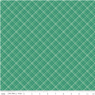 Berry and Sage Plaid Alpine quilting fabric by Riley Blake