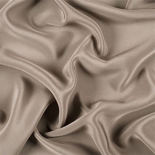 Runway Silks Dark Olive 4 Ply Silk Crepe Fabric - Reorderable
