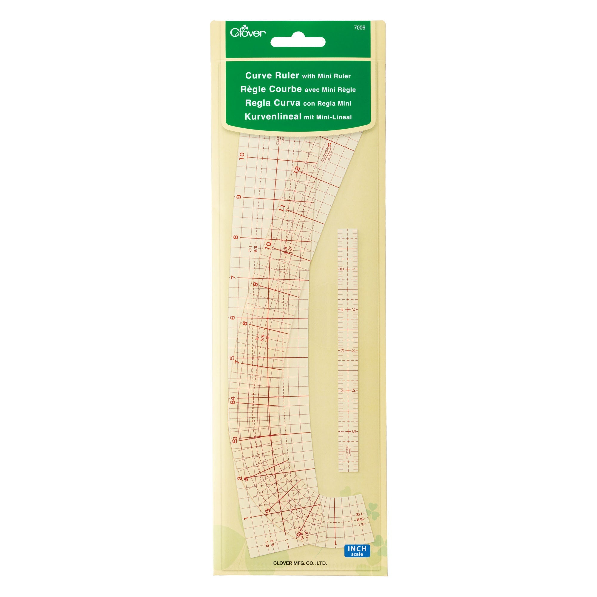 Curve Ruler with Mini Ruler