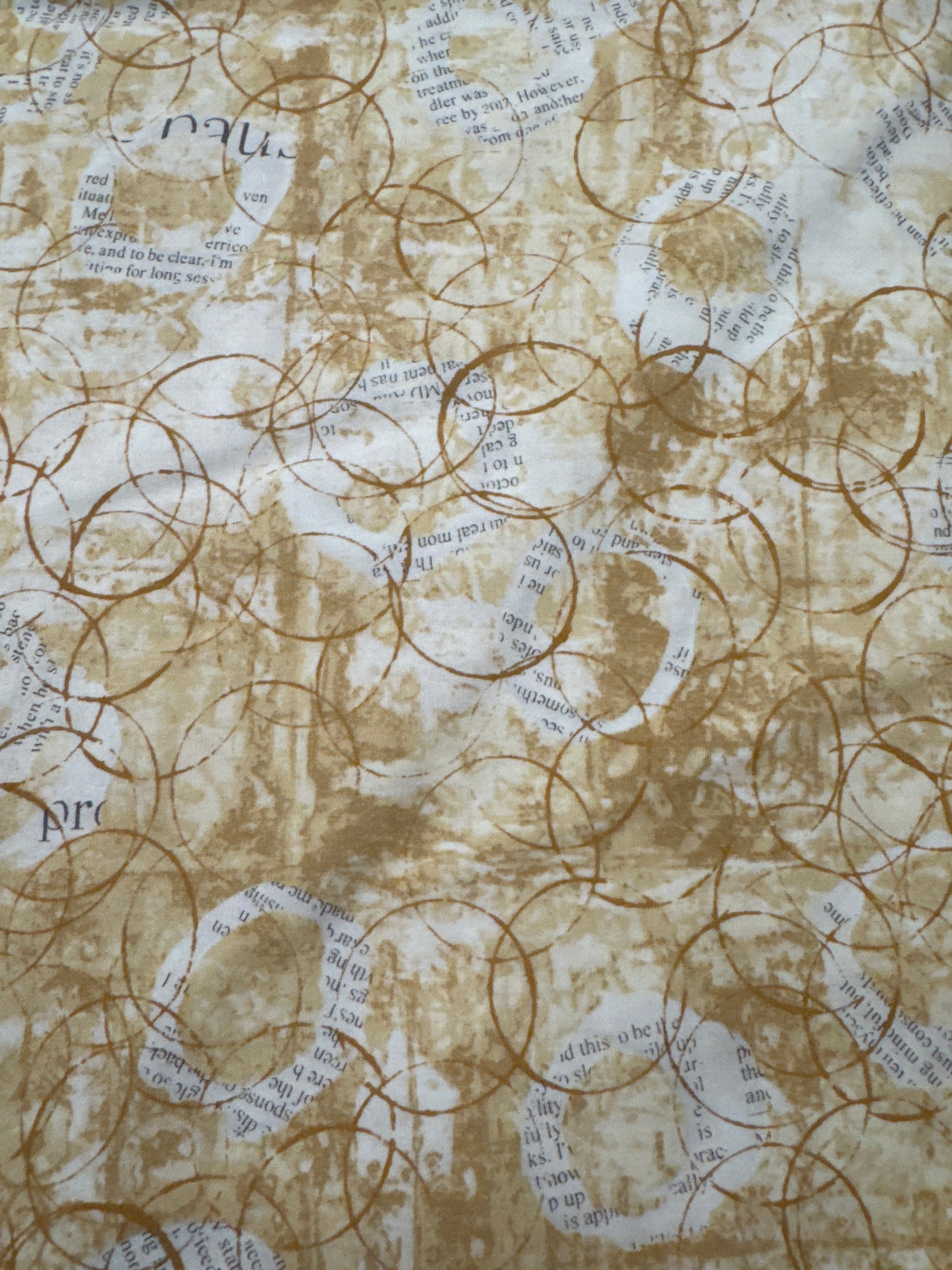 Storyboard Straw blender quilting fabric by Robert Kaufman