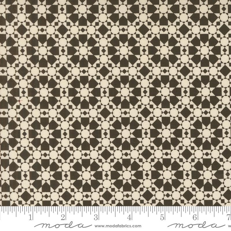 Moda Sweetwater Threads quilting cotton in Black 55683
