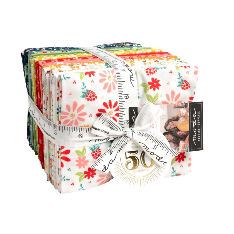 Moda Raspberry Summer fat quarter bundle, 34 skus