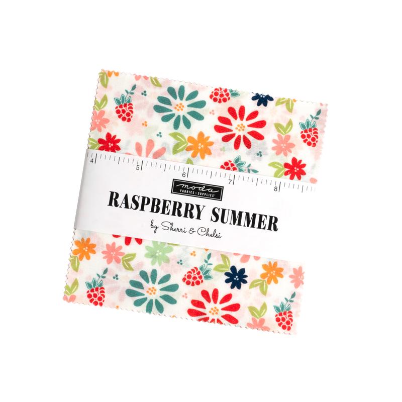 Moda Raspberry Summer charm pack