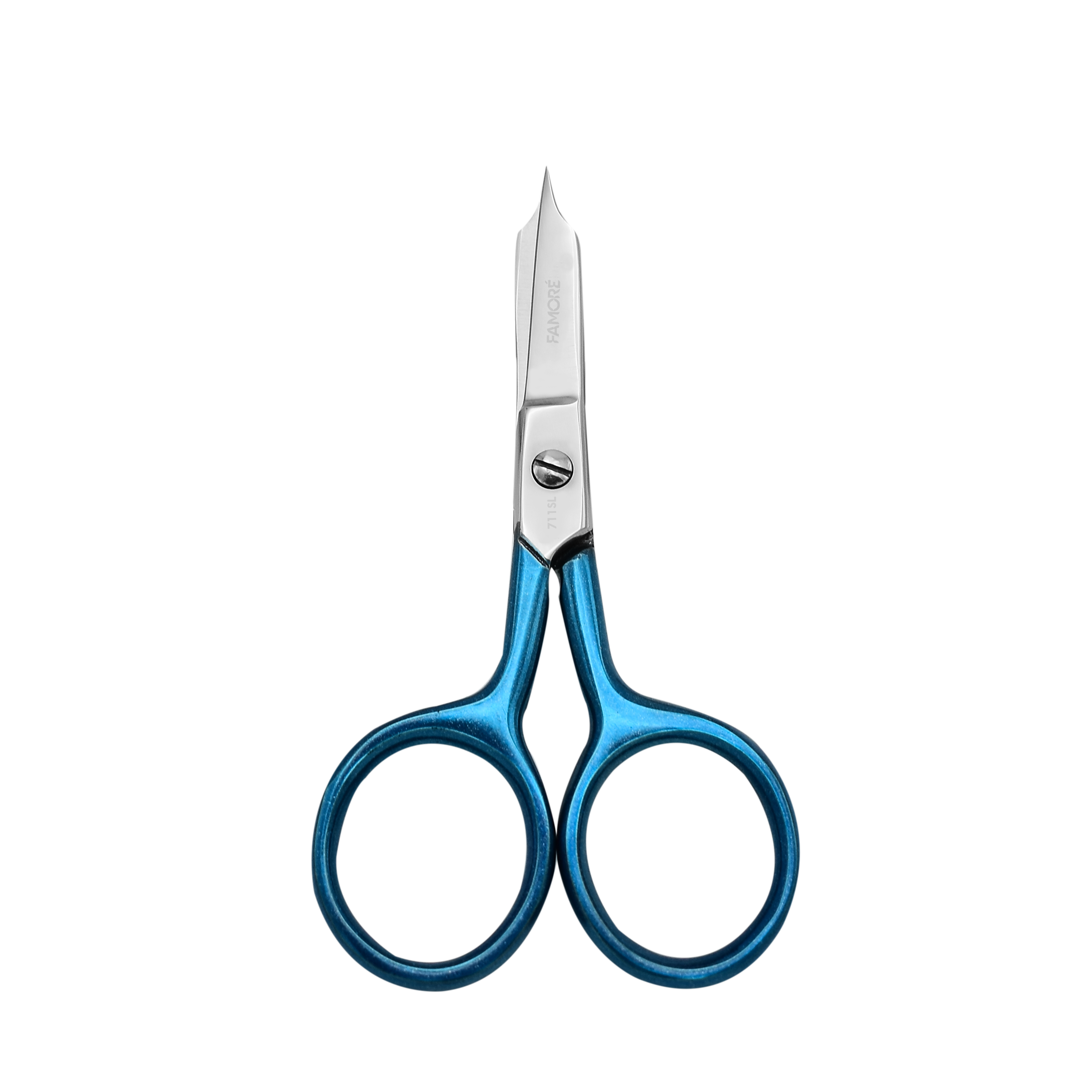 711L - True Left-Handed Straight Micro Tip, Large Ring Scissors (4in)