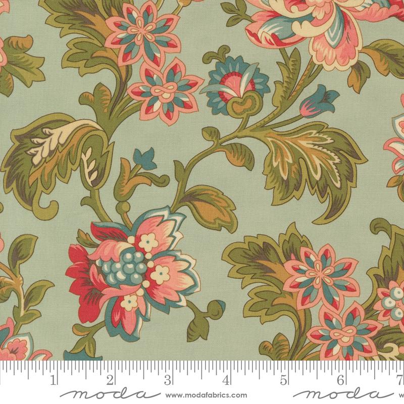 Moda Collections Unity Robins Egg 46260 12 quilting fabric — timeless print in soft robins egg blue