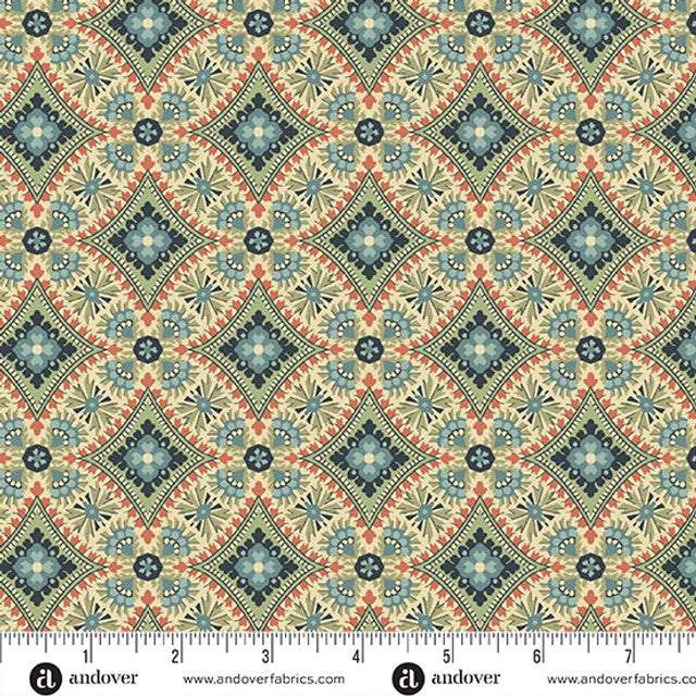 Amber Fields Biscotti Farmer's Daughter 44"/45" Fabric Per Yard