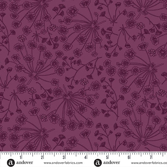 Nordic Summer Angelica Jam Cotton 44"/45" Fabric Per Yard