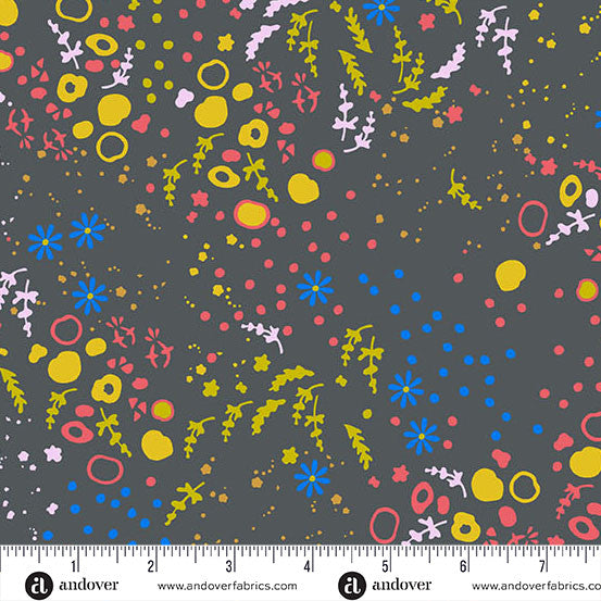 Dark Equanimity Sun Print 2026 108" Cotton Wideback Fabric Per Yard