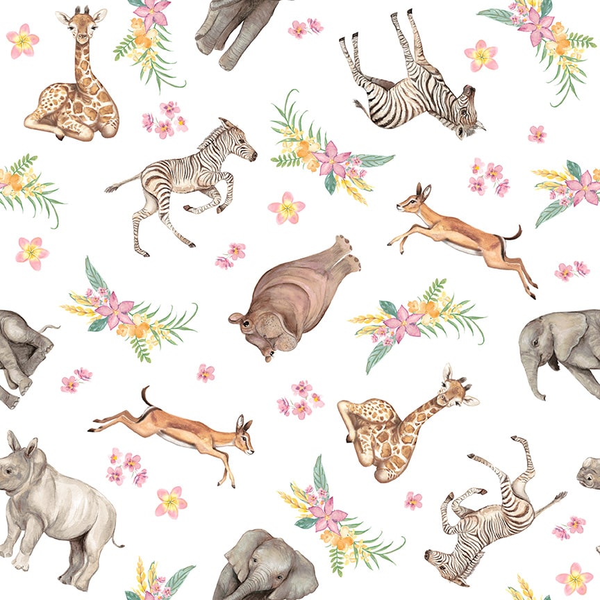 Studio E All Big Things Start Small Multi 7319-13 quilting fabric