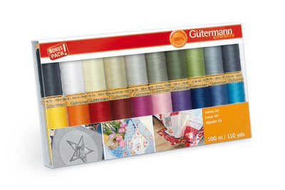 Cotton 50 Thread Set Basic20sp **A