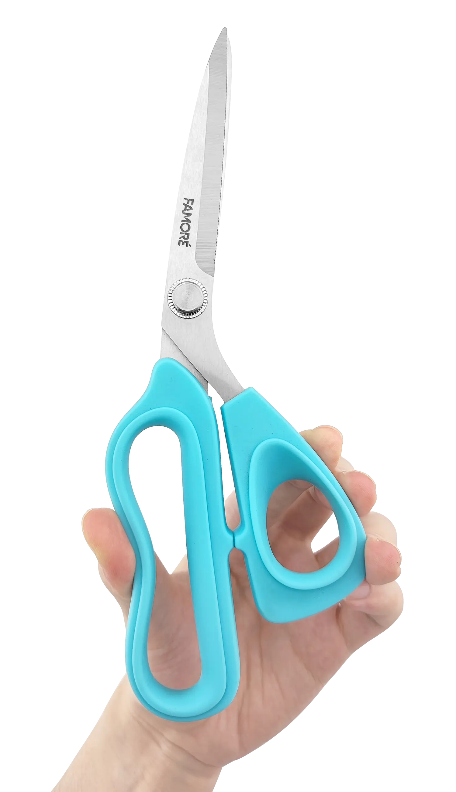 739 - Pro Cut Micro Serrated , Fabric Shear Comfort Handle (9in.) Famore