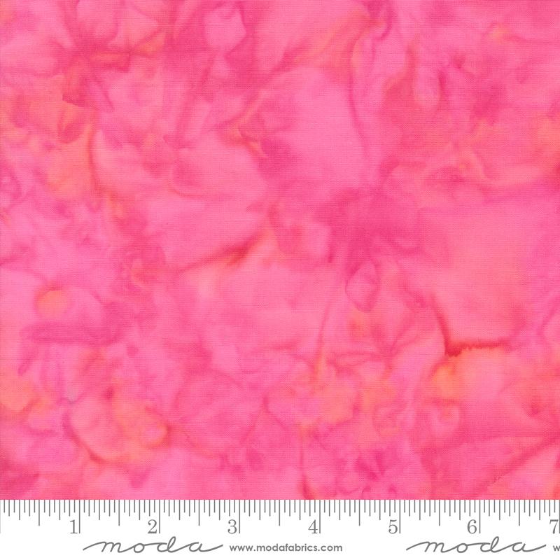 Moda Echo Batiks batik quilting fabric in Fuchsia