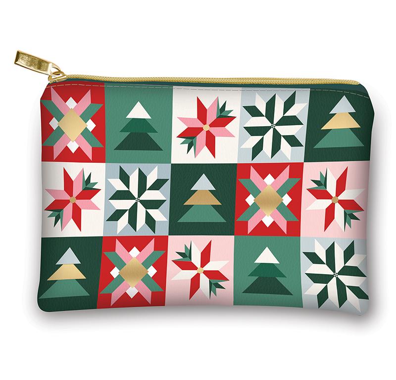 Moda glam bag Christmas quilt design
