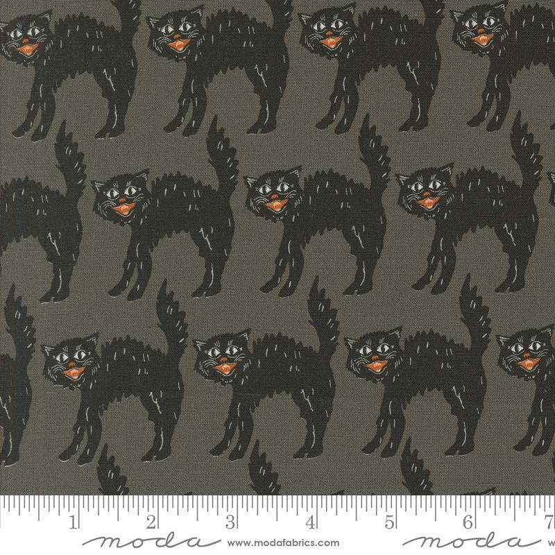 Moda Home Sweet Haunt quilting fabric in Stone 20915 12