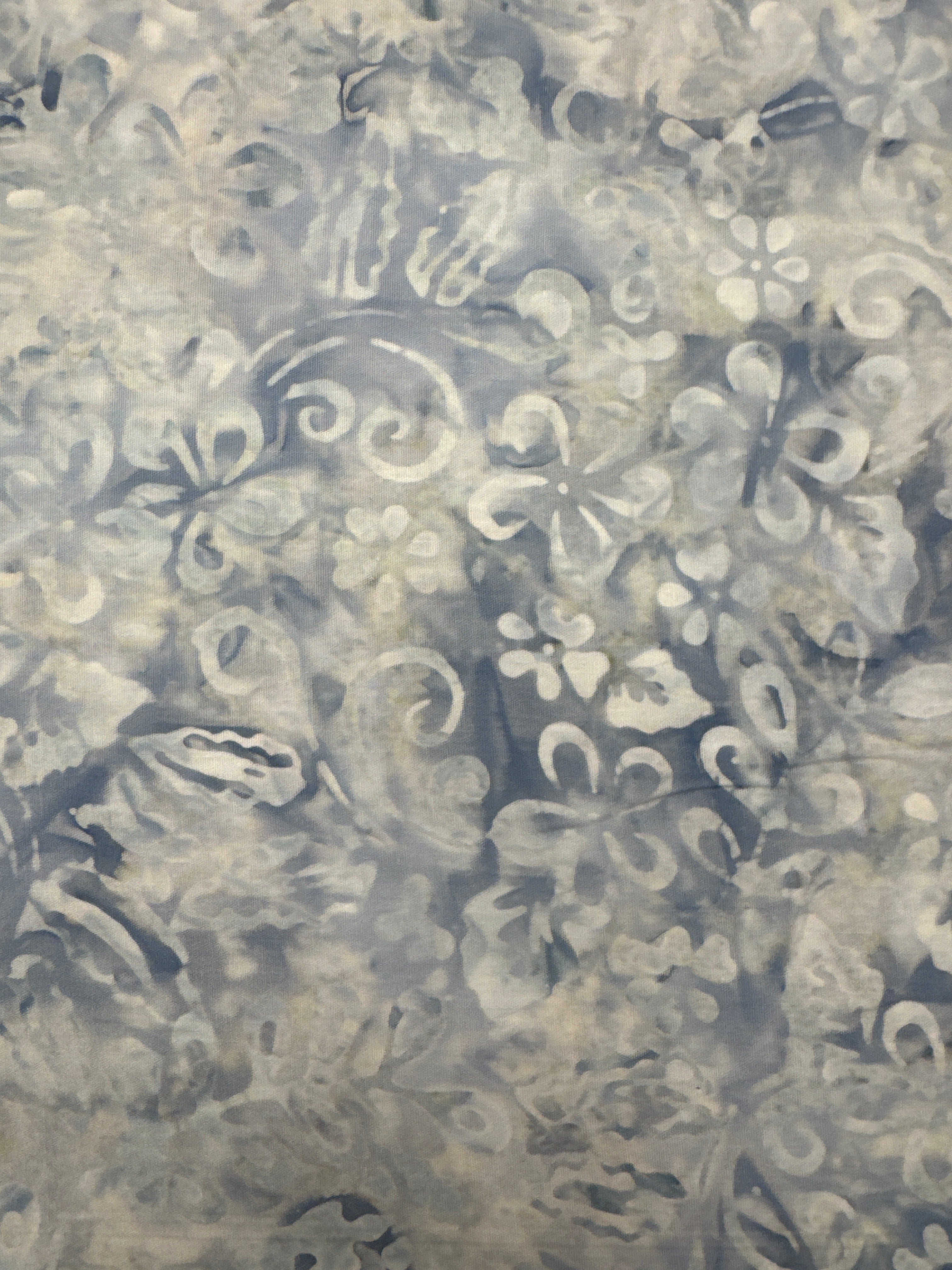 Skylight Flowers Blue floral quilting fabric by Wilmington Prints