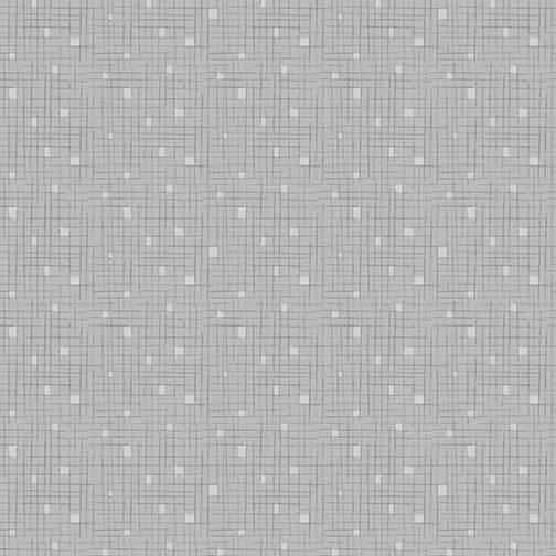 Benartex Confetti crosshatch light grey