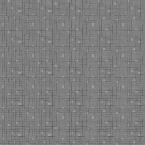 Benartex Confetti crosshatch dark grey