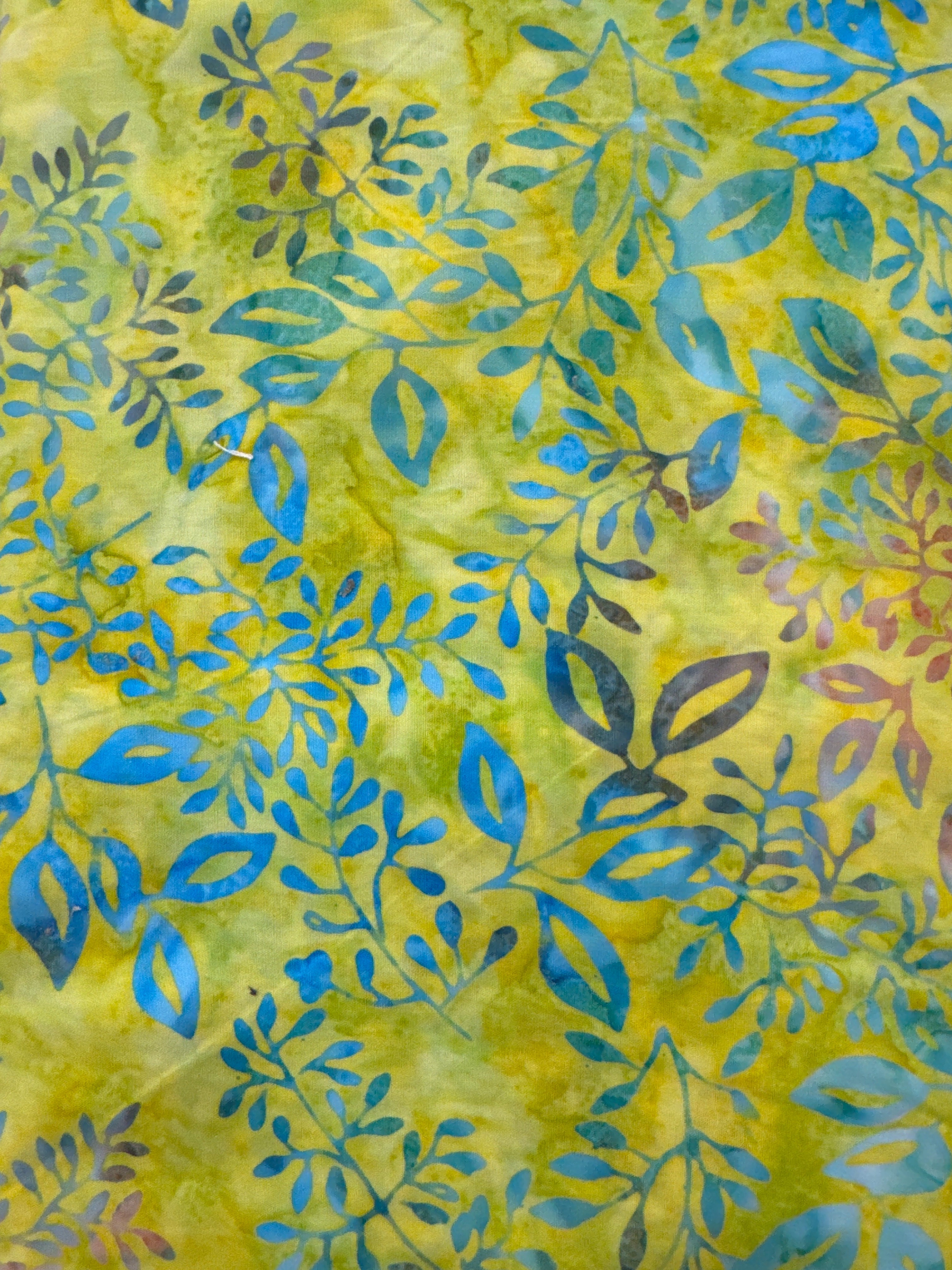 Moda Chroma Batiks Chartreuse quilting fabric