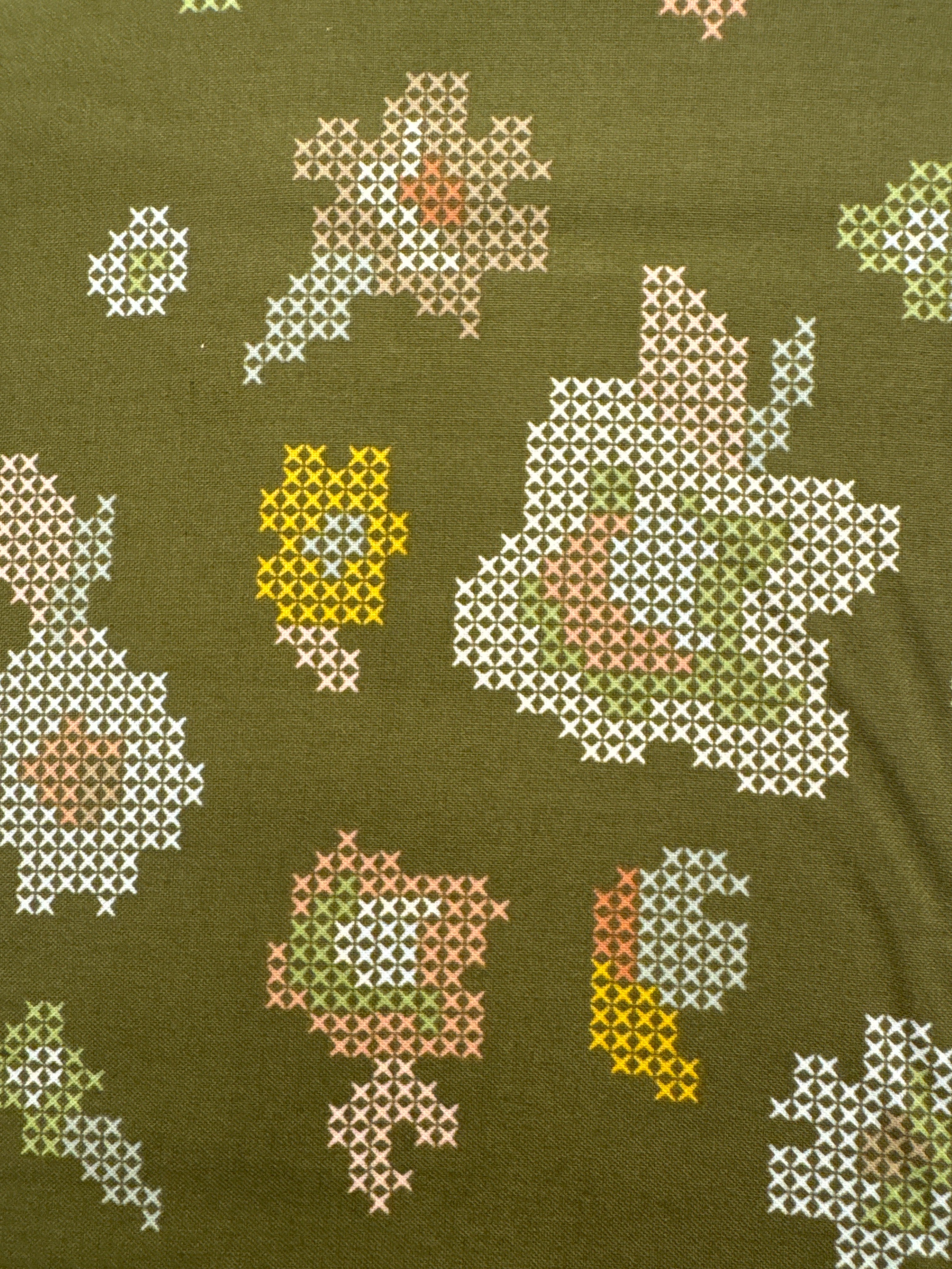 Dawn on the Prairie Grass green blender quilting fabric by Fancy That Design House for Moda